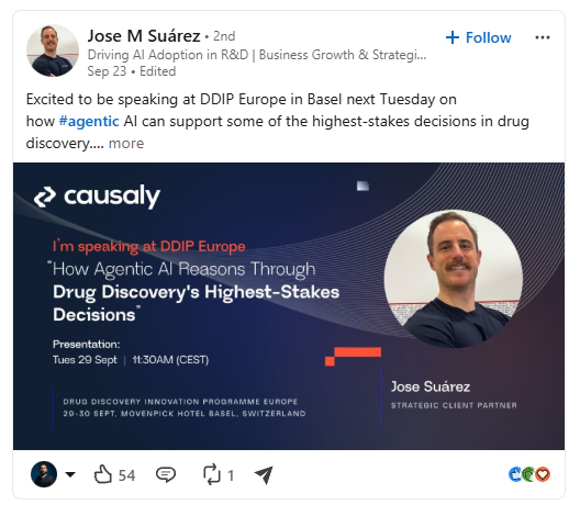 Jose M. Suarez, Causaly